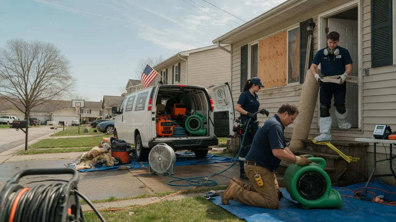 Water Damage Restoration in Stitzer, WI near me